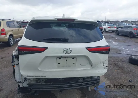 2021 Toyota Highlander L from USA, damaged, VIN 5TDCZRAH3MS527450